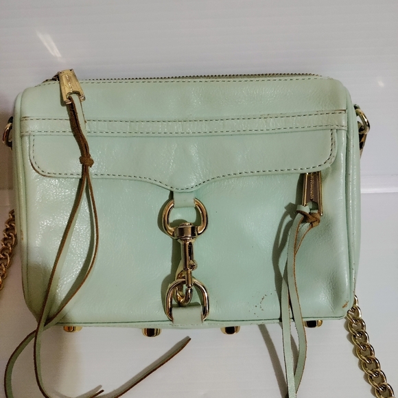 Rebecca minkoff mini mac in mint - Picture 3 of 14